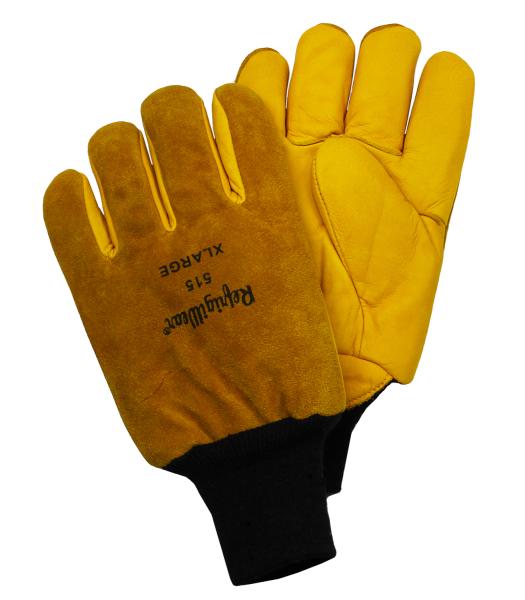 RefrigiWear Fleece-gefütterte Handschuhe 515 aus Leder mit Faserfüllung Gr. XL